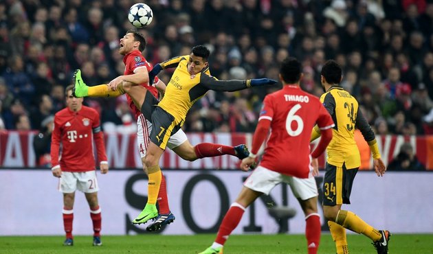 Bayern Münih, Arsenal'i paramparça etti!