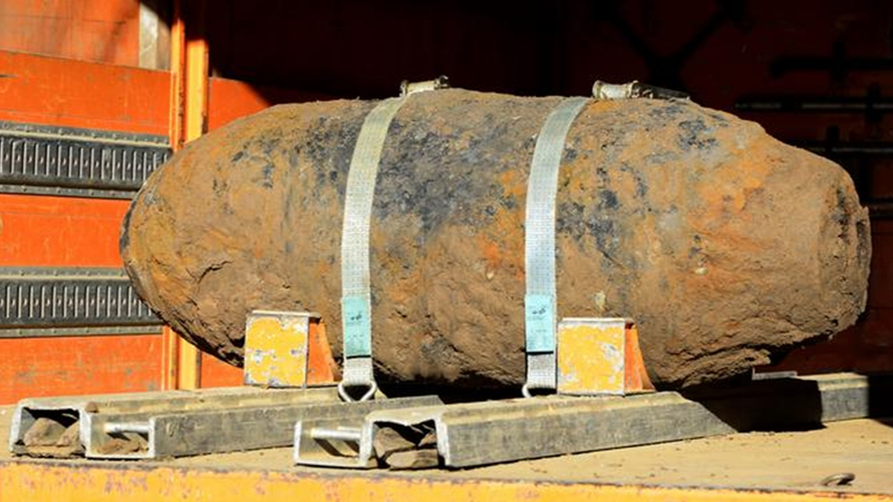 Almanya'da 75 kilogramlık bomba patladı