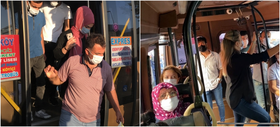 Ceza yememek için ara yoldan gittiler