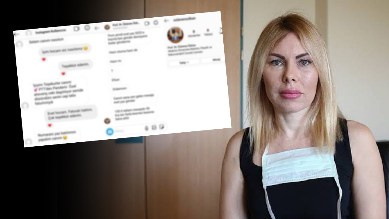 O mesajları gören rektör Özlenen Özkan şoke oldu