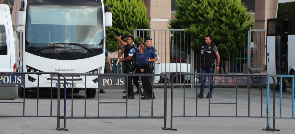 Çağlayan'daki çatışma kamerada