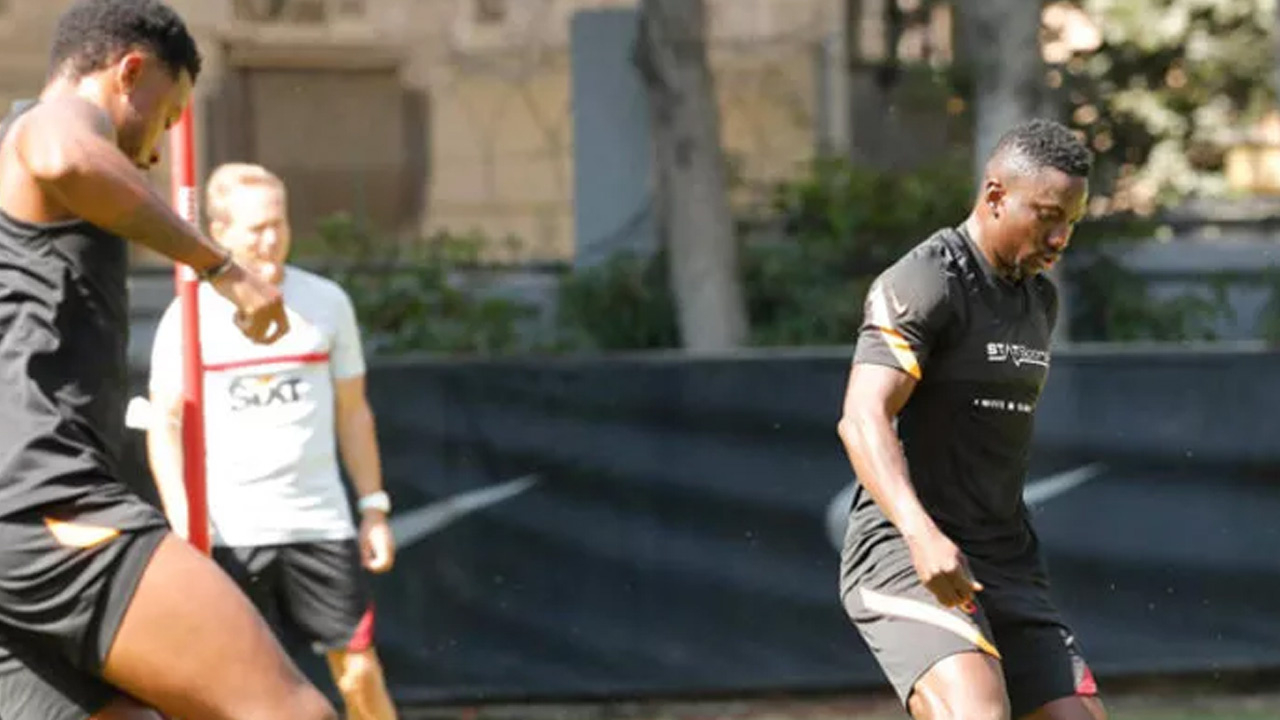Galatasaray'ın yeni transferi Etebo takımla çalıştı!