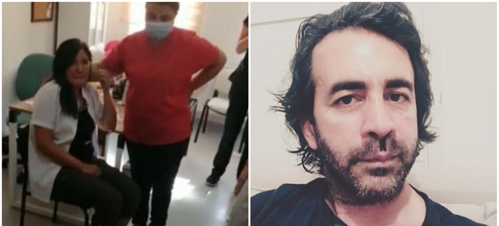 Hemşireleri dövüp hasta yakınını bıçakladı
