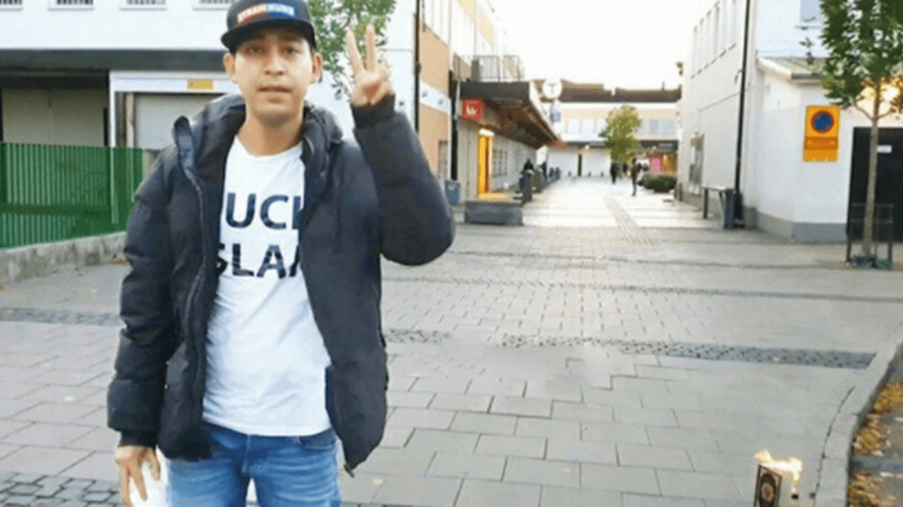 Kur’an yakmak için polisten izin istediler
