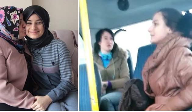 Bu kez, minibüste saldırıya uğrayan Fatma Dilara şanslıydı