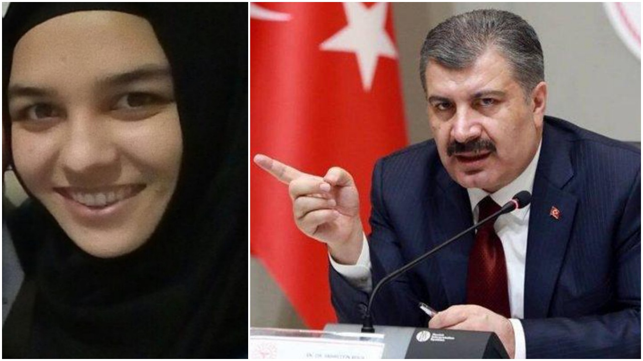 Bakan Koca'dan Merve Mercan mesajı