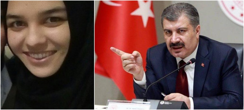 Bakan Koca'dan Merve Mercan mesajı