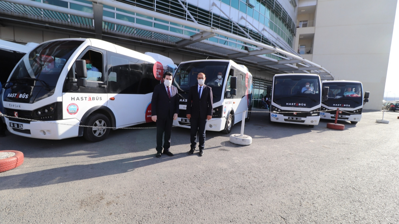 Hastabüsler ile evlerine taşınacak