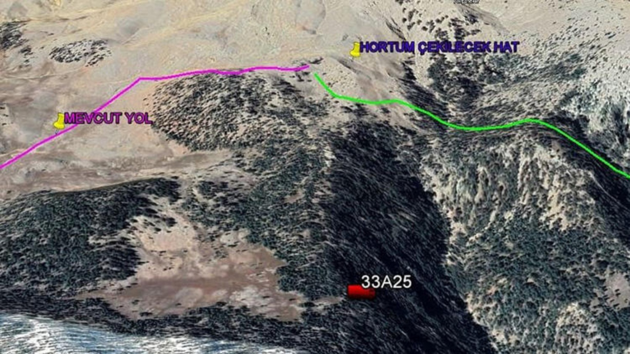 Bir gecede 7 kilometrelik hortum çekildi
