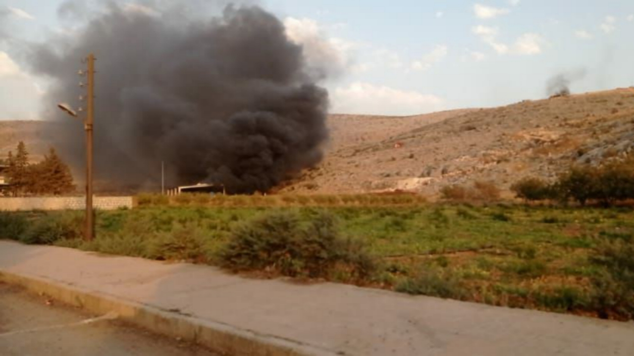 YPG'den Suriye'deki TSK üssüne roketli saldırı