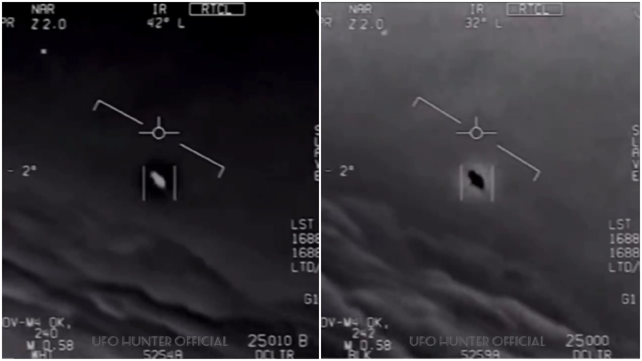 UFO'yu görüntüleyen pilot anlattı: Savaş eylemiydi