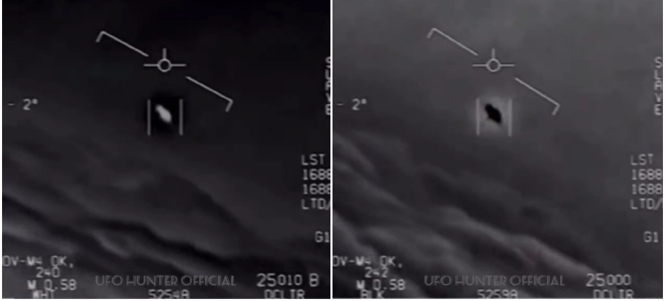 UFO'yu görüntüleyen pilot anlattı: Savaş eylemiydi