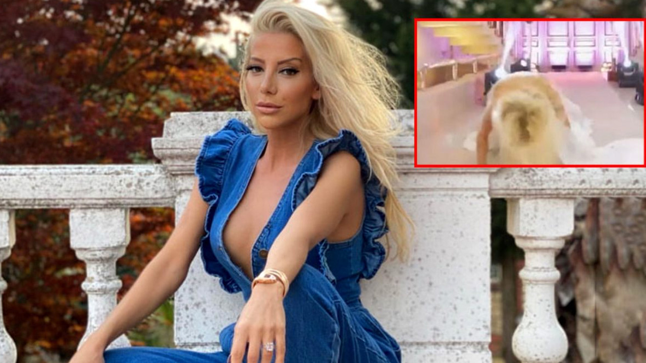Gülşah Saraçoğlu, Doya Doya Moda'nın çekimlerinde yere kapaklandı!