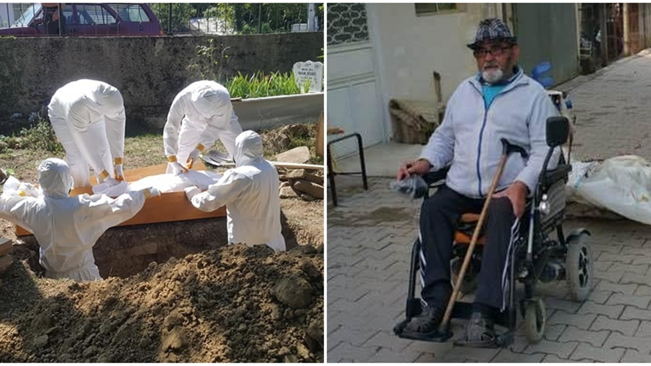 Misafirlerini ağırladı, virüs kapıp yaşamını yitirdi