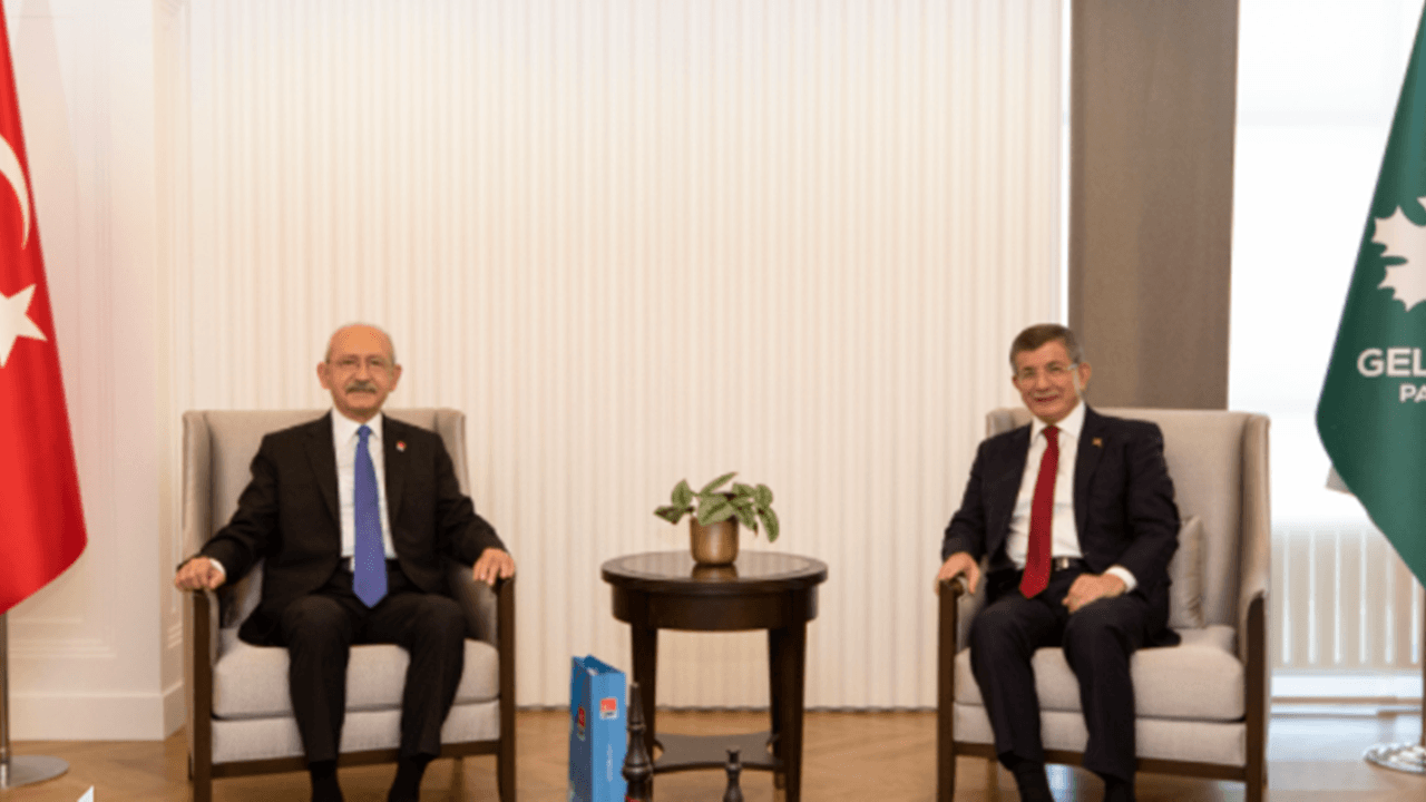 Kılıçdaroğlu ve Davutoğlu görüşmenin ardından ortak basın toplantısı düzenledi