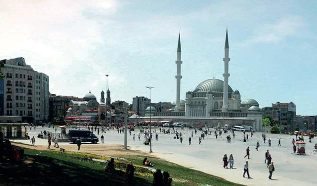 Taksim Camii için ilk kazma yarın vuruluyor!