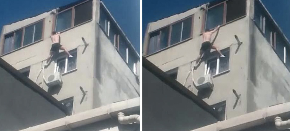 Pencereye tırmanırken düşerek hayatını kaybetti!