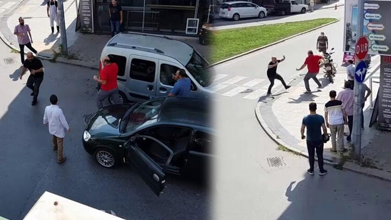 Satırlı dehşet! Yol vermeme kavgasında kan aktı