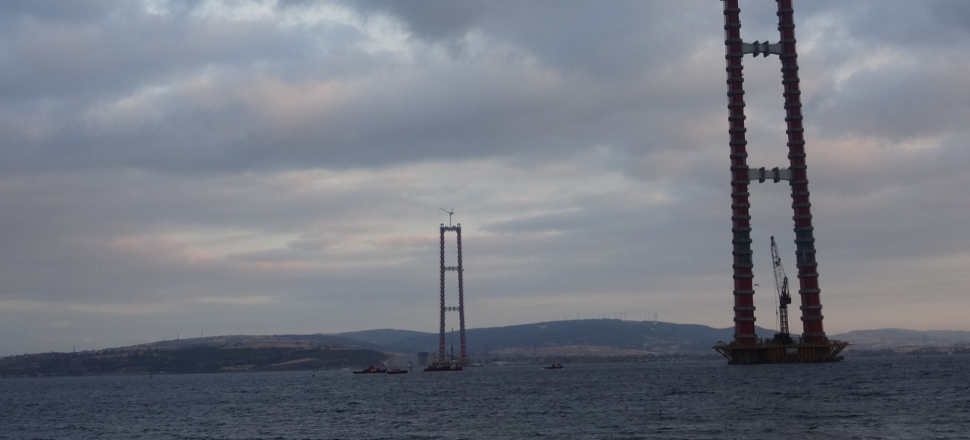 1915 Çanakkale Köprüsü’nde hummalı çalışma