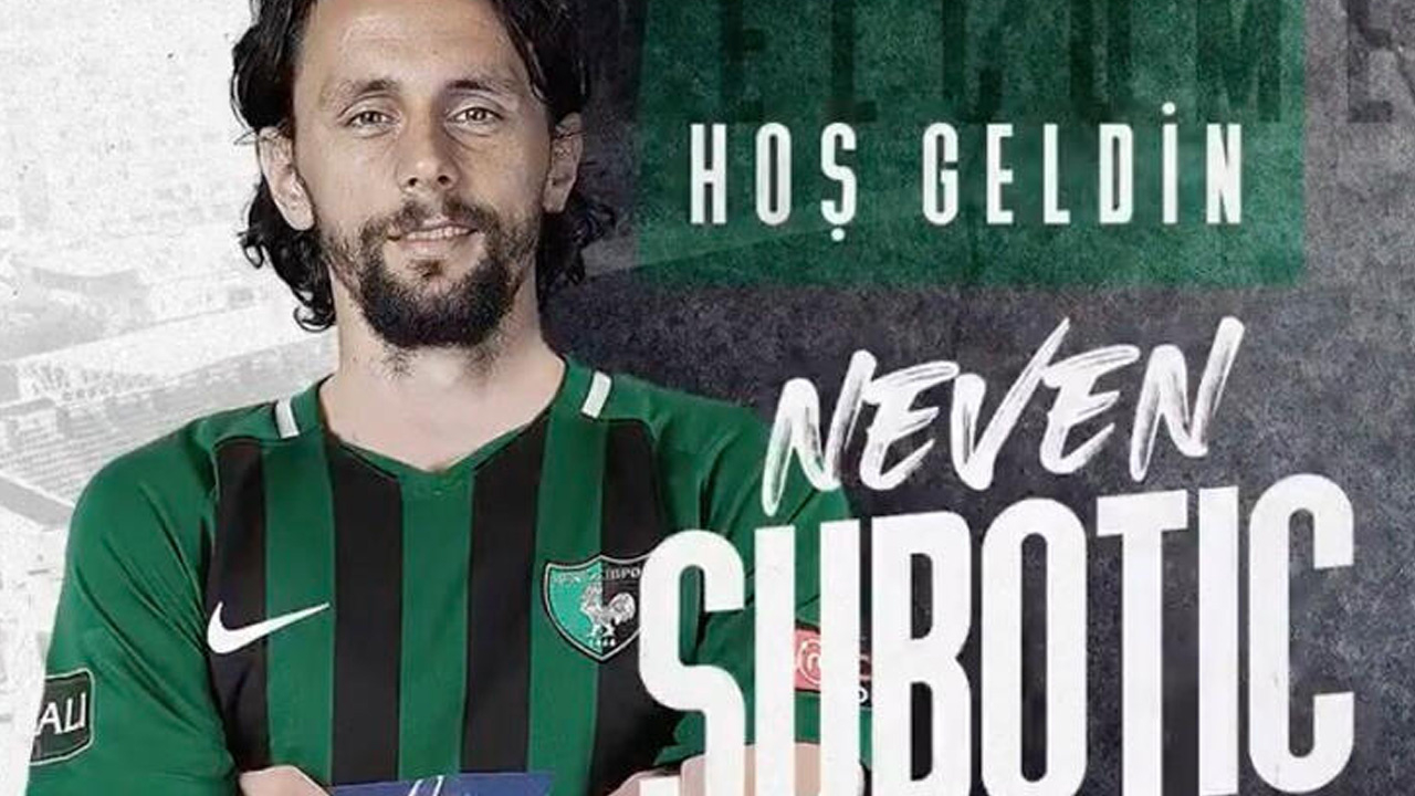 Denizlispor, Neven Subotic transferini duyurdu