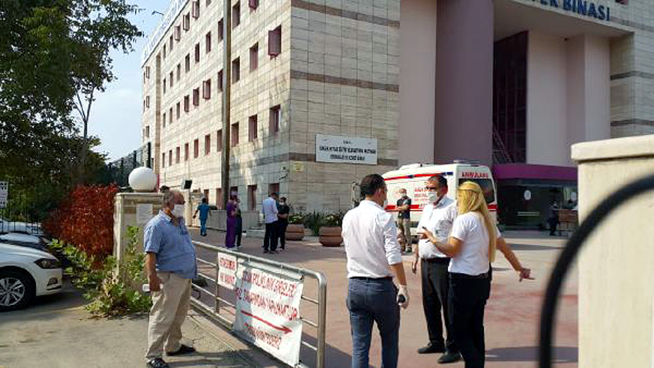 Bursa'da korona hastası 4'üncü kattan atladı