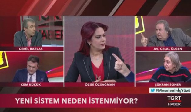 Balyoz davası avukatı Celal Ülgen canlı yayını terk etti VİDEO