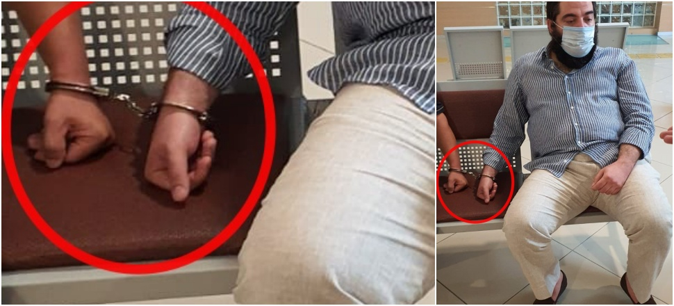 Gazetecilerden kelepçeli gözaltıya tepki!
