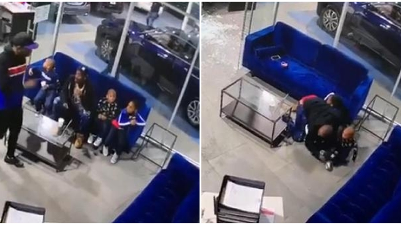 Çocuklarını kurşunlardan böyle korudu
