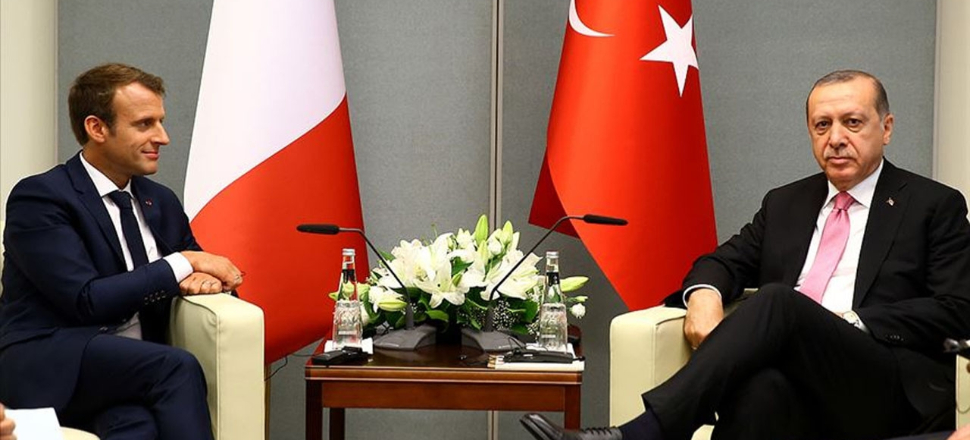 Cumhurbaşkanı Erdoğan Macron'la görüştü