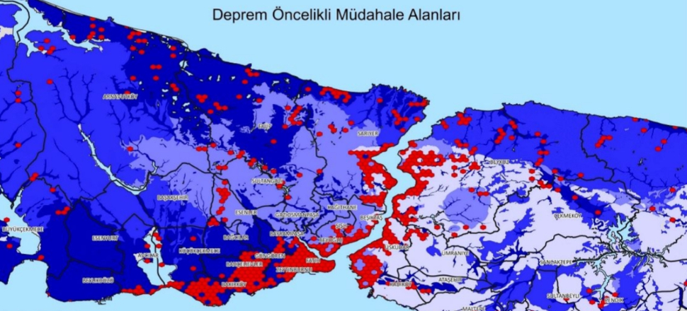 İstanbul'un yeni deprem haritası!