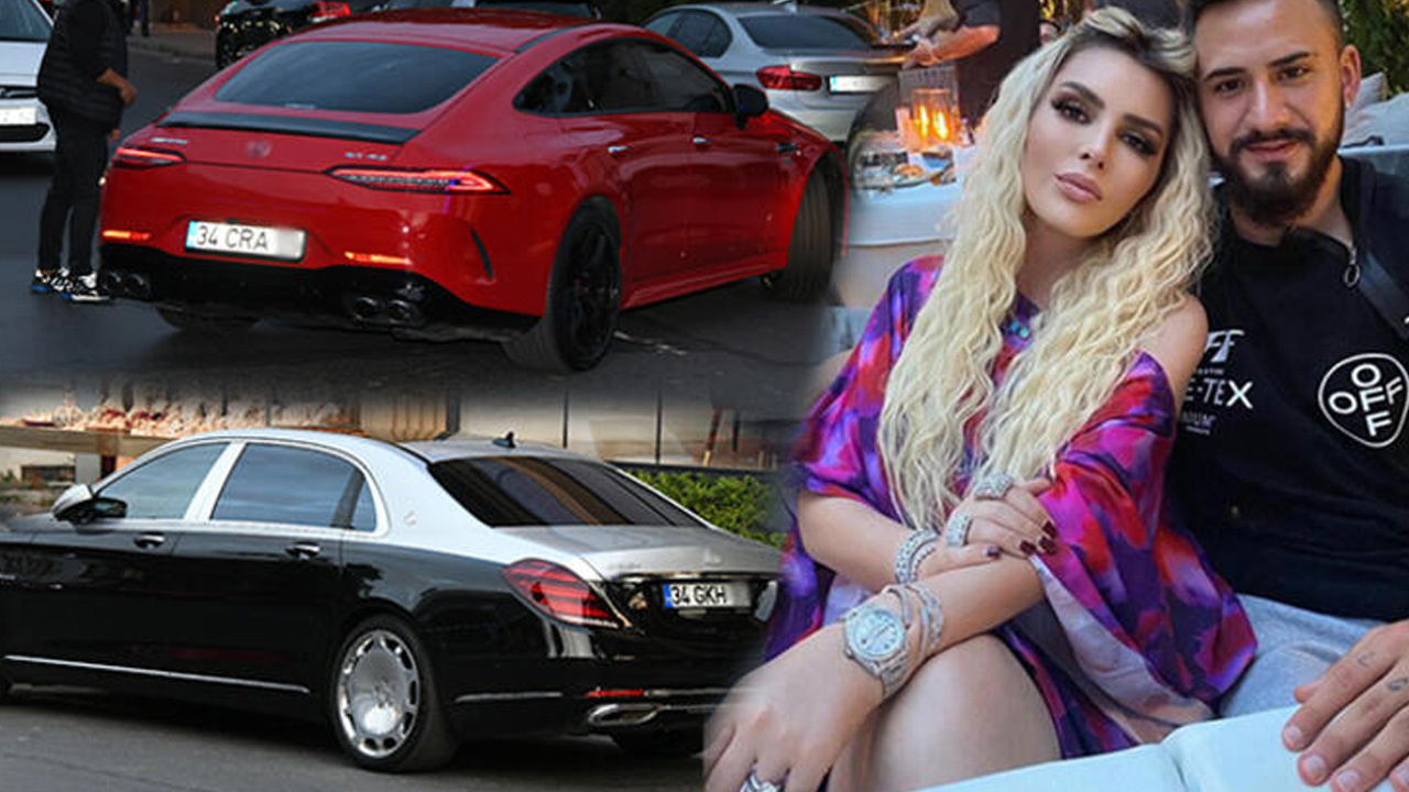 Selin Ciğerci ile Gökhan Çıra milyonluk araçlarıyla Etiler'de