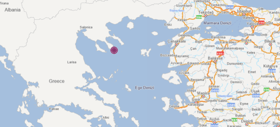 Yunanistan'da şiddetli deprem!