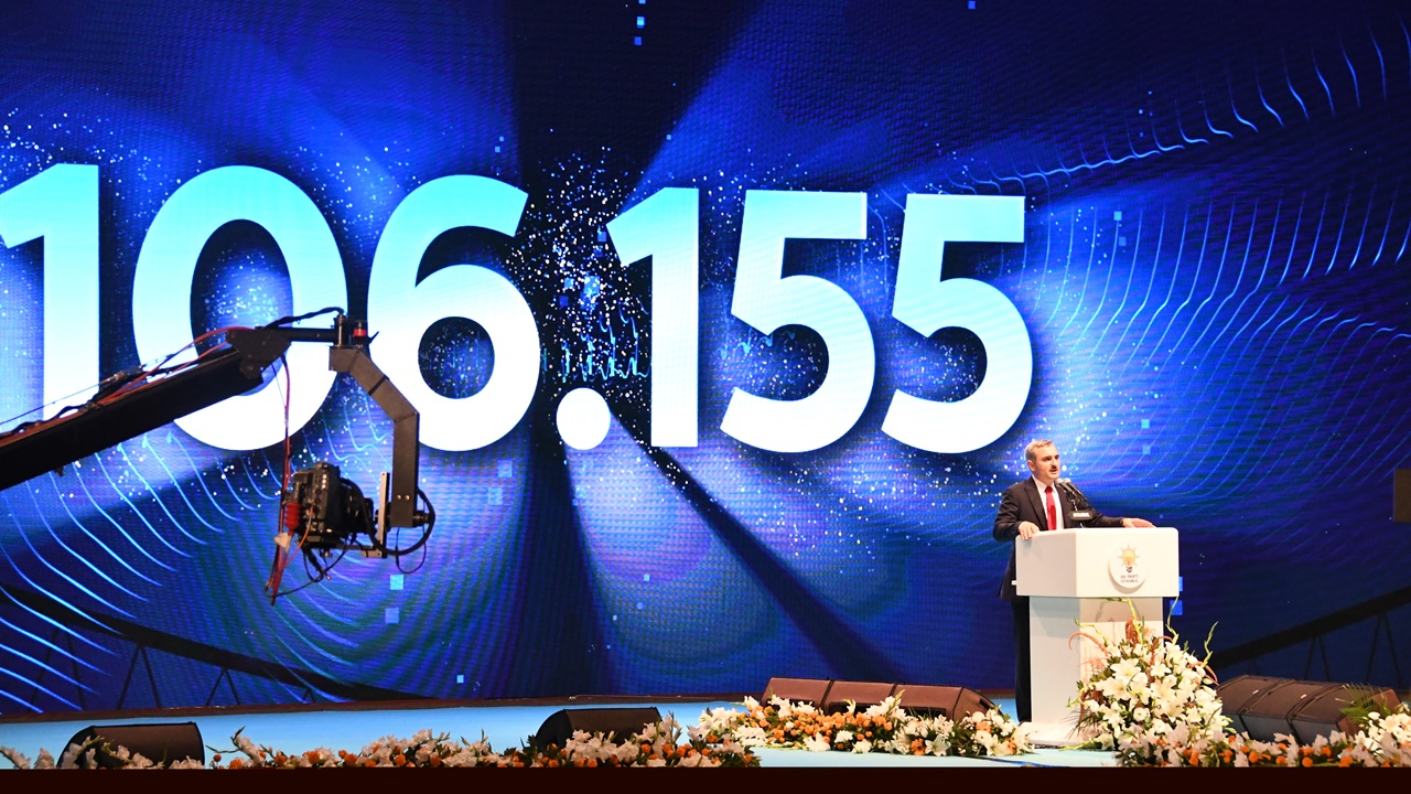 AK Parti’ye 106 bin 155 yeni üye