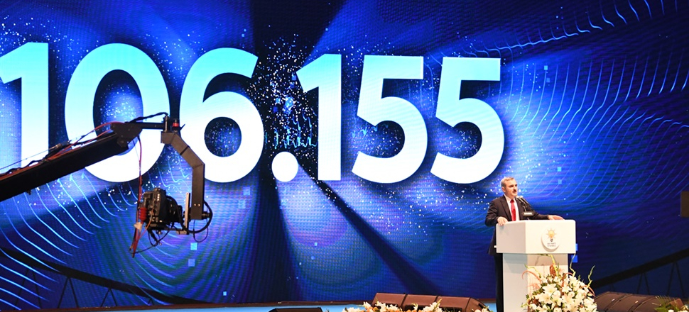 AK Parti’ye 106 bin 155 yeni üye
