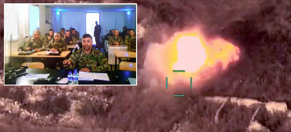 Azeri kahramanlar böyle koordine ediliyor