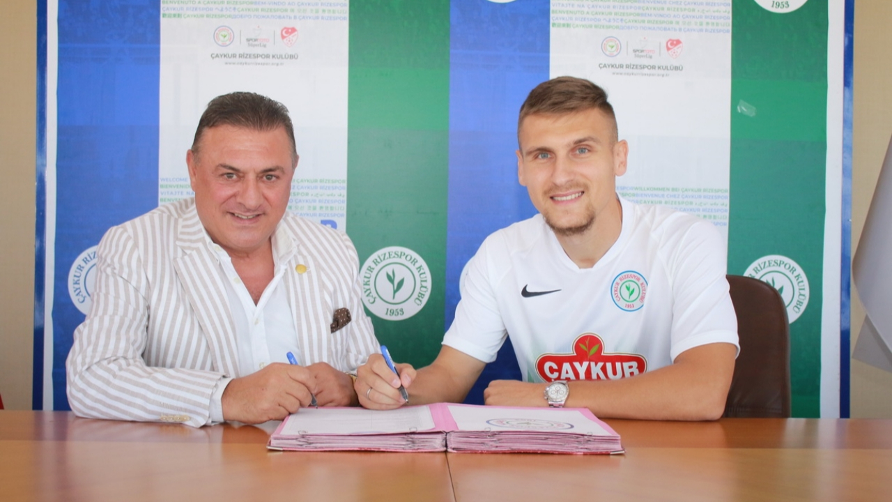 Emir Dilaver Çaykur Rizespor'la imzaladı