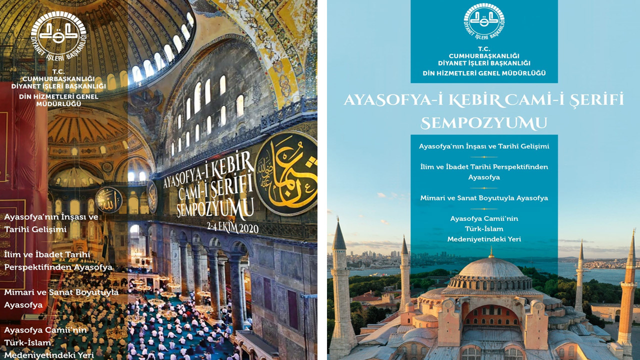 'Ayasofya-i Kebir Cami-i Şerifi Sempozyumu' 2 Ekim Cuma günü başlayacak
