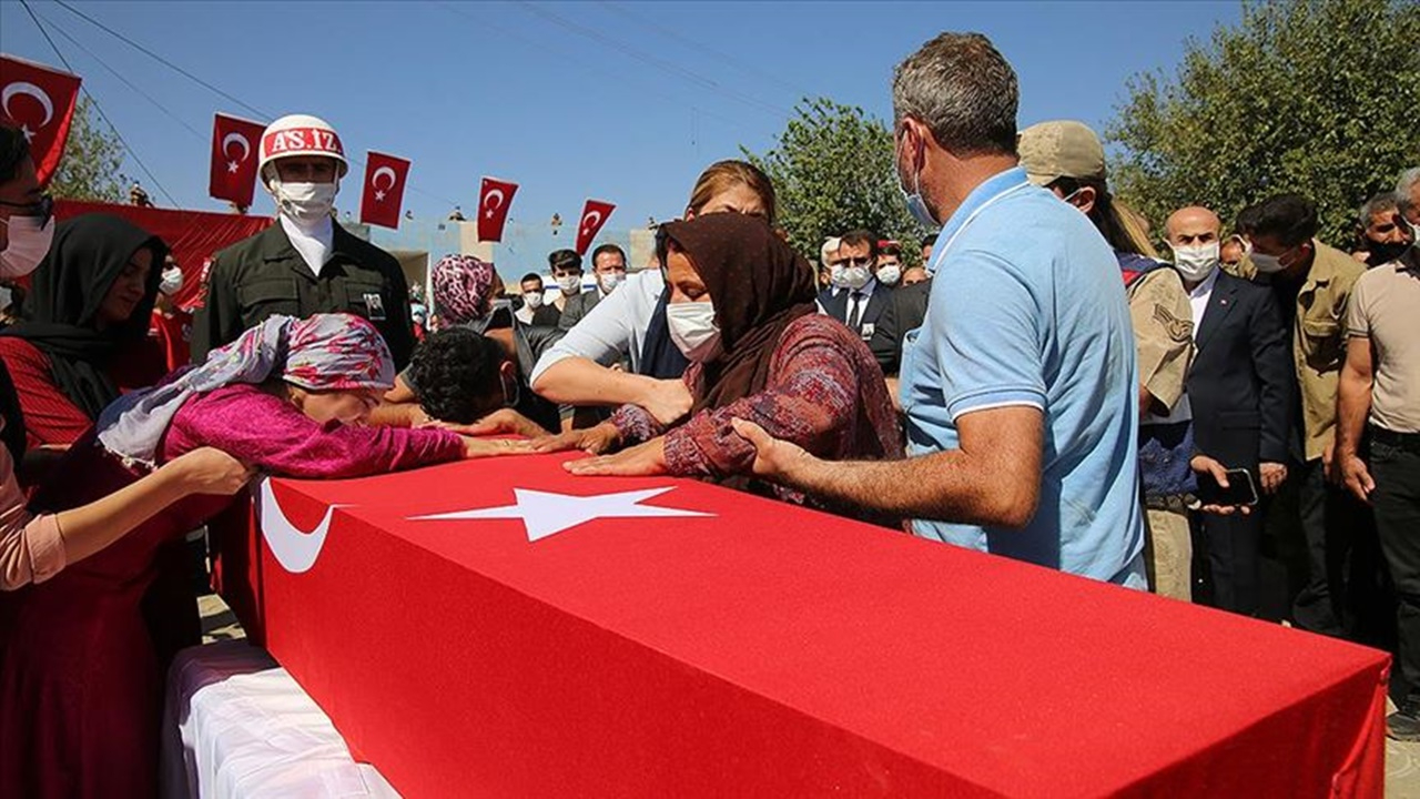 Pençe-Kaplan şehidi için son görev