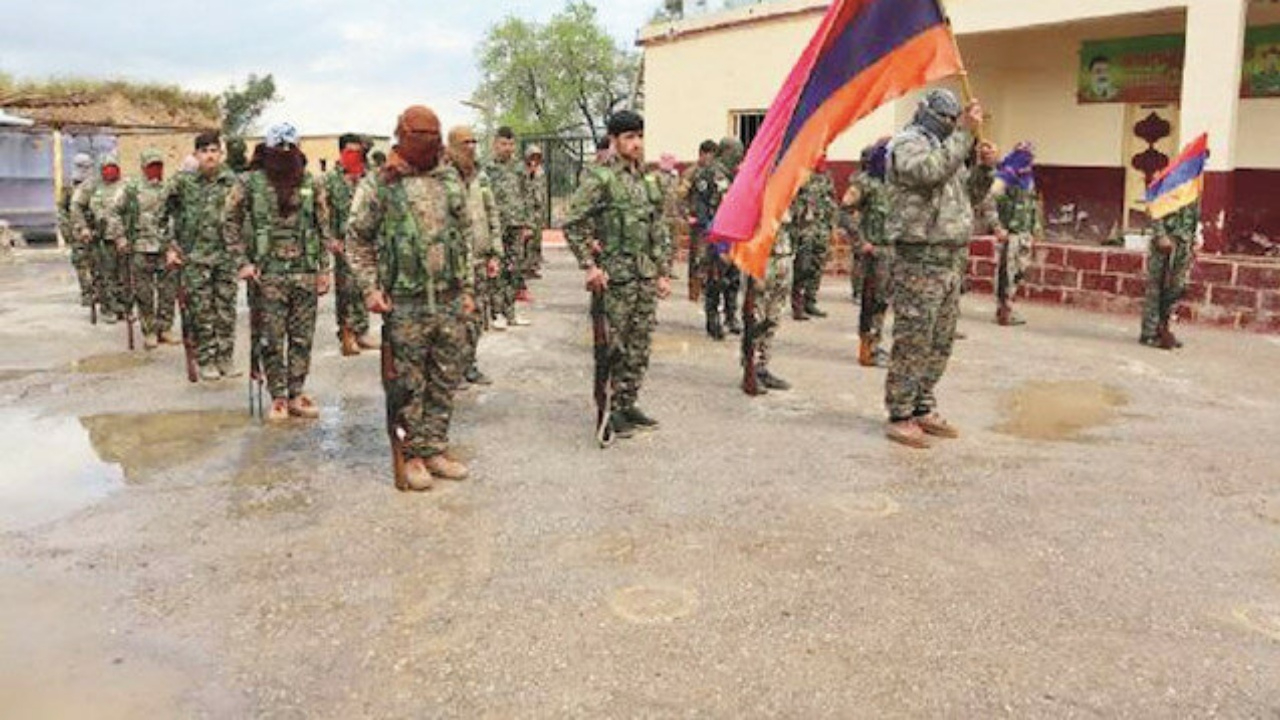 Kandil'de yetişen Ermeni teröristler