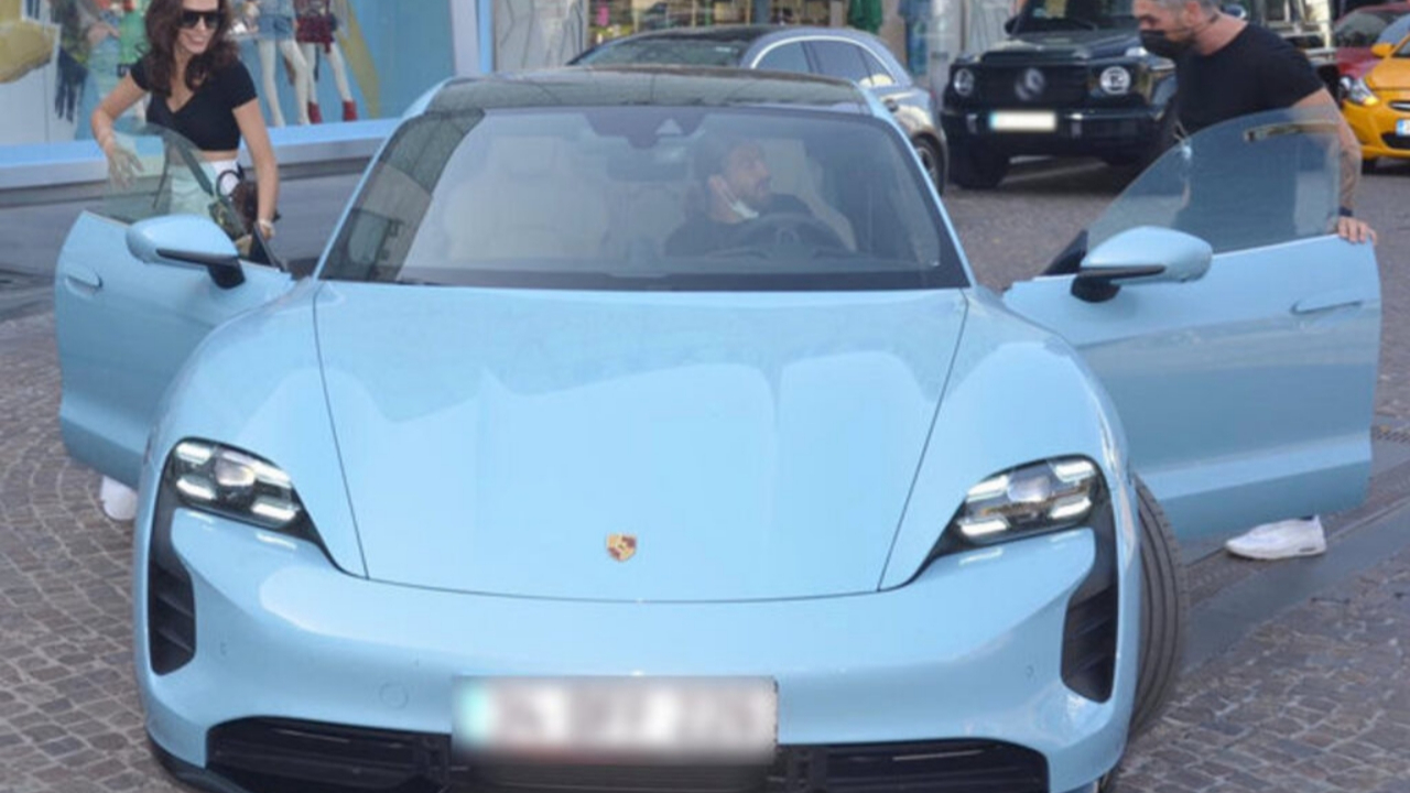 Caner Erkin'in "Porsche"li alışveriş keyfi