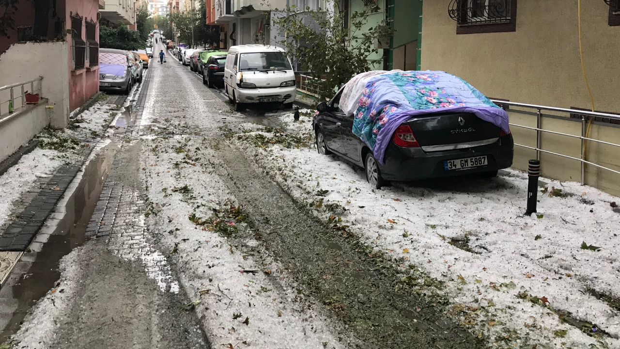 İstanbullulara 'dolu' uyarısı