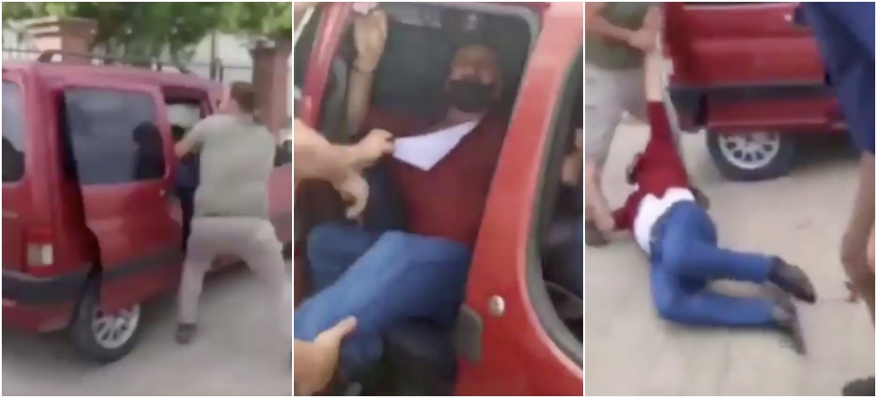 Evli komşusunu hamile bırakan Cengiz Koraltan'a darp!