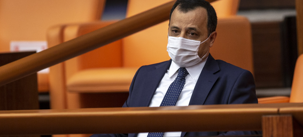 AYM Başkanı Arslan yasama yılının açılışını böyle izledi