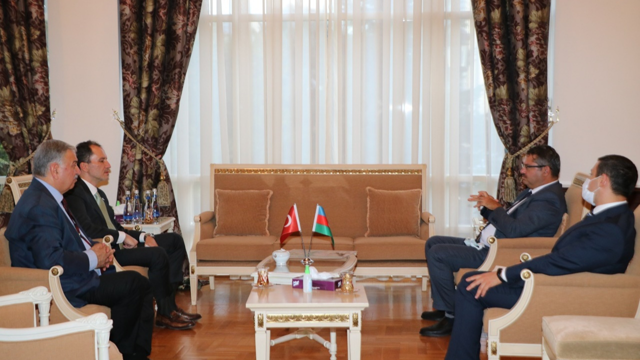 Erbakan'dan Azerbaycan Büyükelçisi'ne destek ziyareti