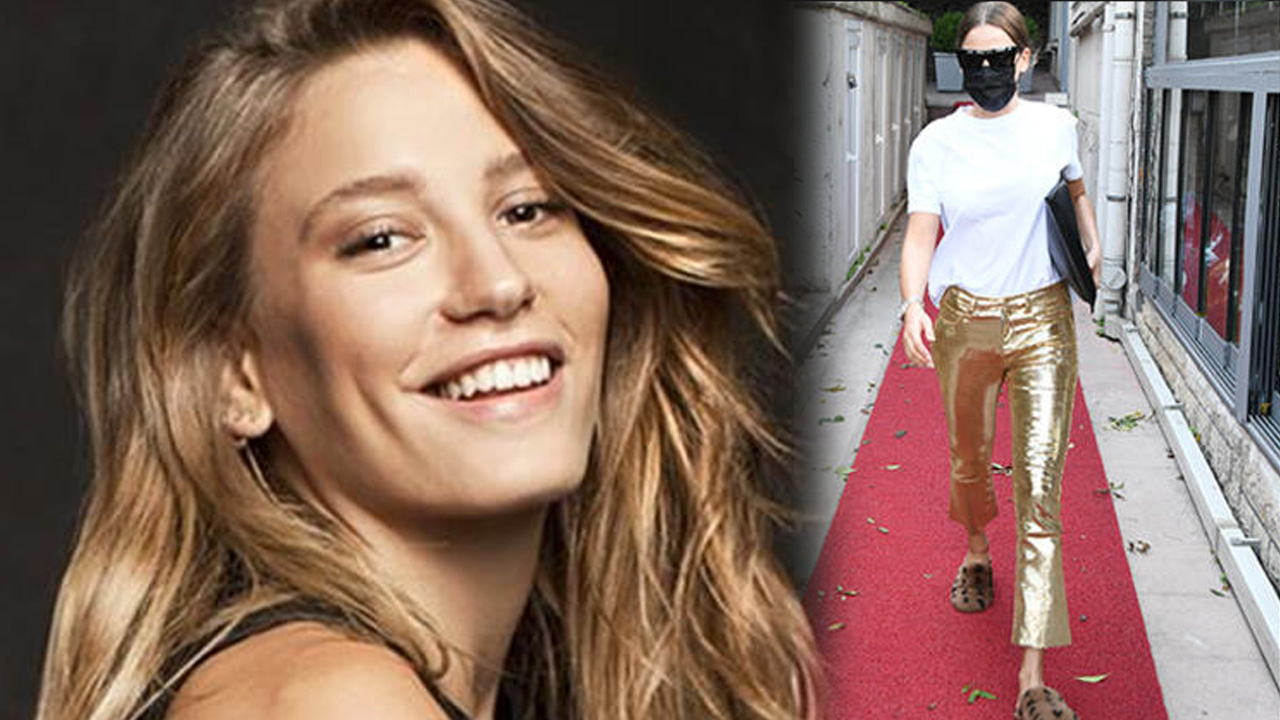 Serenay Sarıkaya'nın 15 bin TL'lik terlikleri!