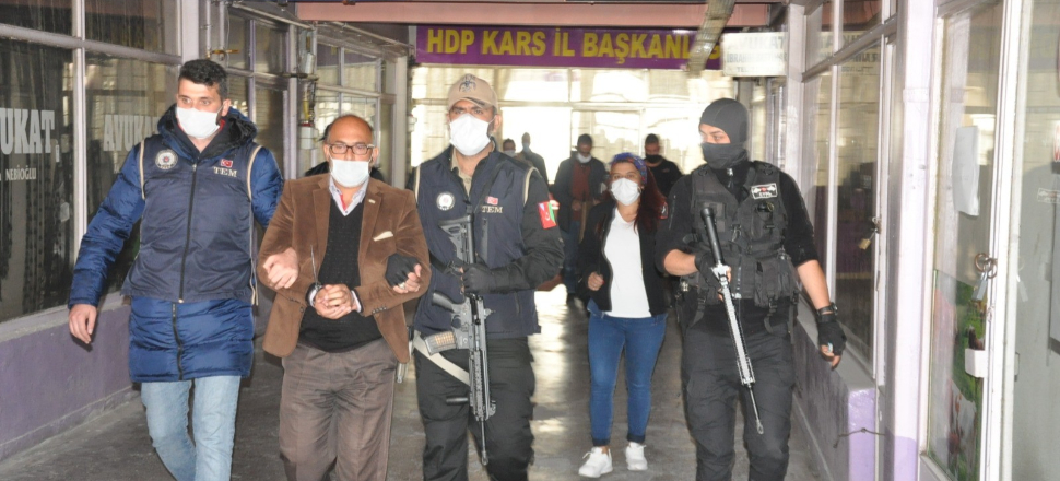 HDP Kars İl Başkanı gözaltında