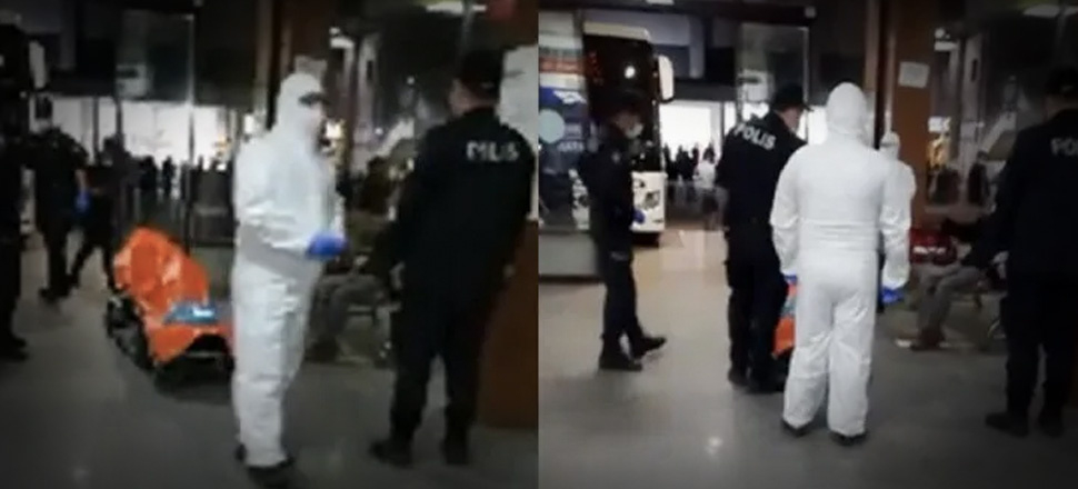 Ateşi yüksek çıktı, kusmaya başladı!