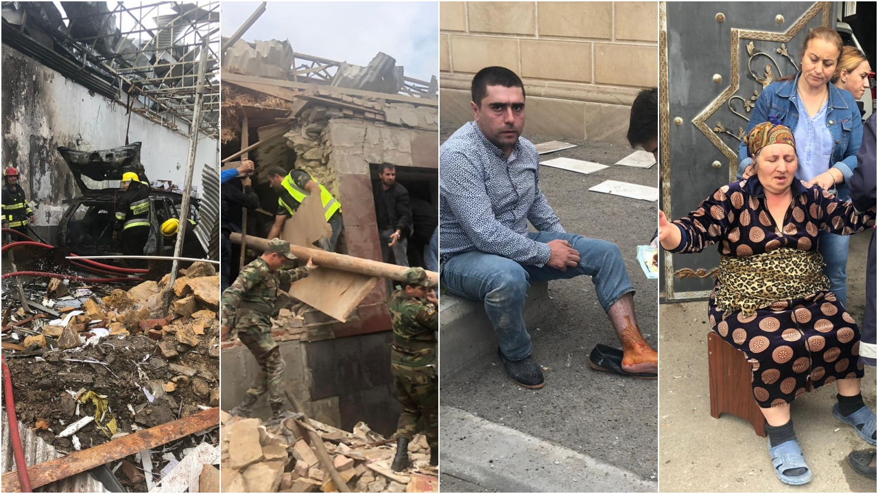 Mevlüt Yüksel Gence'deki son durumu görüntüledi