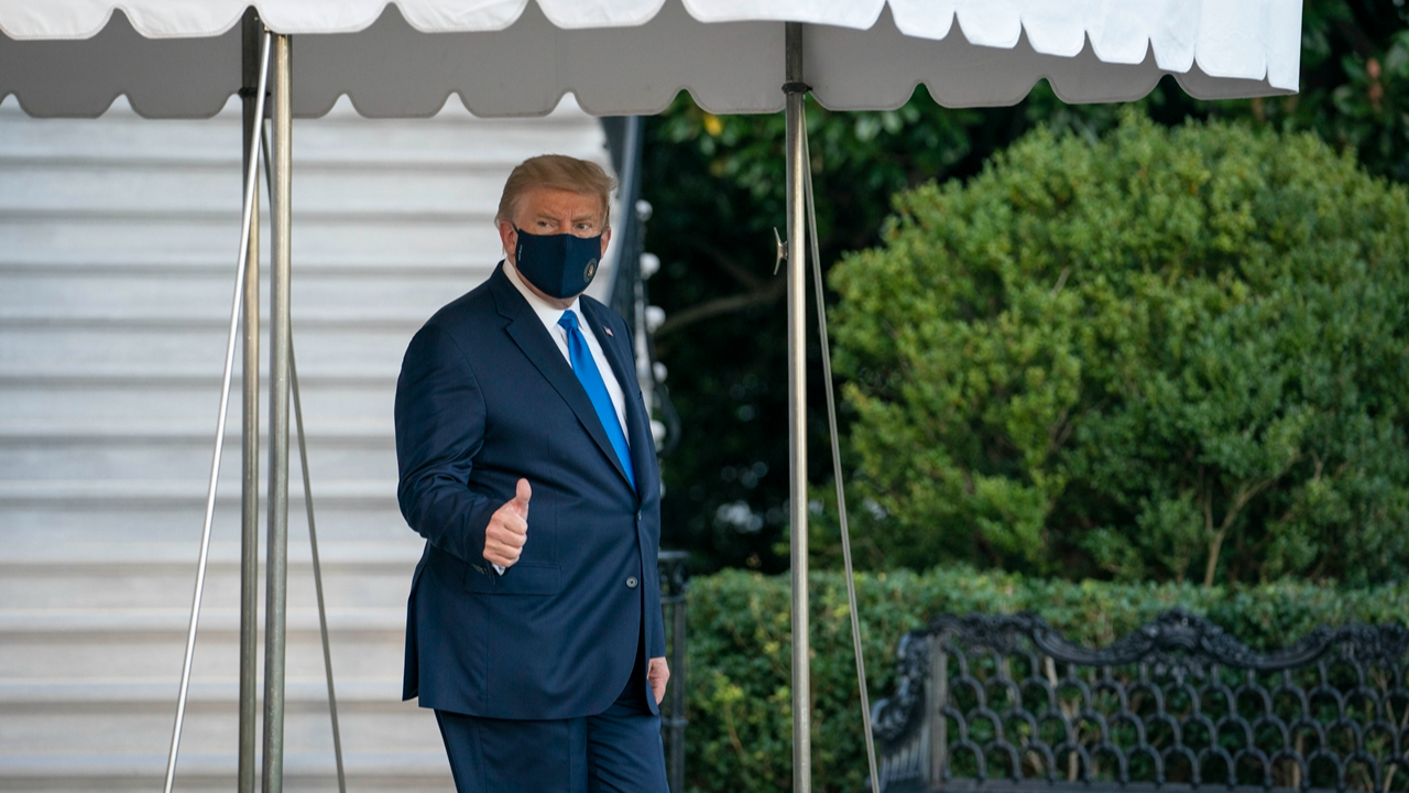 Koronavirüse yakalanan Trump taburcu oldu