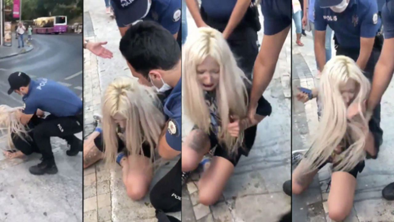Maske takmadığı için polislerle tartışan Rana B.'ye 9 yıl 4 ay ceza istendi!